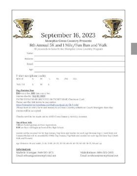 Memphis Cross Country to host 8th Annual
