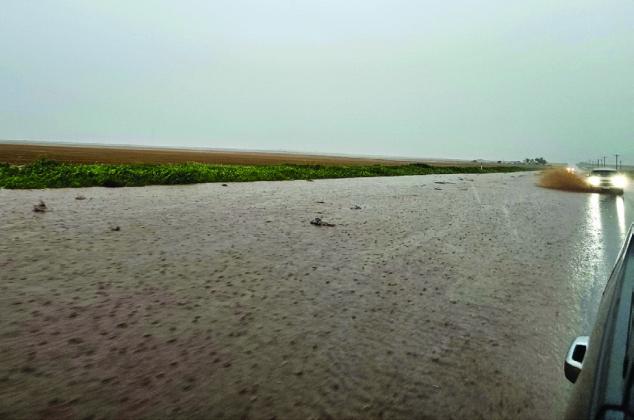 Heavy rains produce flooding in Panhandle