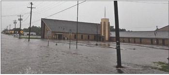 Heavy rains produce flooding in Panhandle