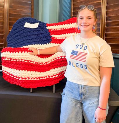 Wellington’s patriotic quilt show draws crowd