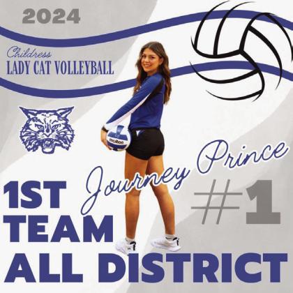 Kaydence Simpkins, First Team All-District
