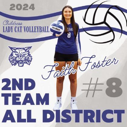 Childress players earn all-district honors