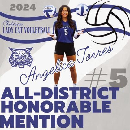 Childress players earn all-district honors