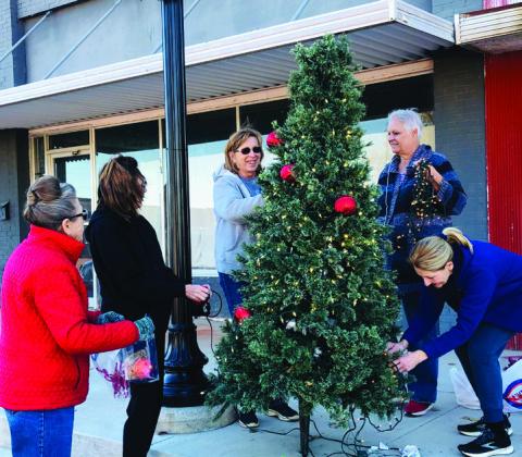 Lighting of the Square approaching Dec.2, HUGS 2023 Holiday HomeTour to follow