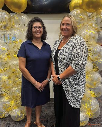 Hardin, Ross represent Memphis ISD at Region 16 Teacher of the Year awards