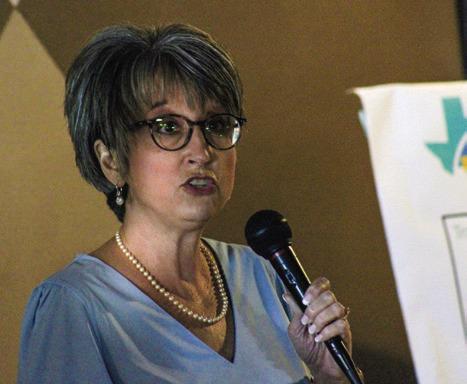 Memphis Independent School District (ISD) Director ofCurriculumandInstruction Leigh Ann Hawthorne lists district educators who have qualified for Teacher Incentive Allotment.