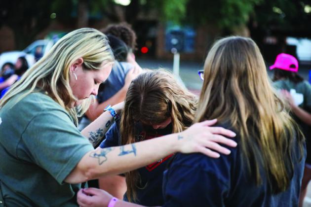 See You At The Pole Community-Wide Youth Rally attracts crowd