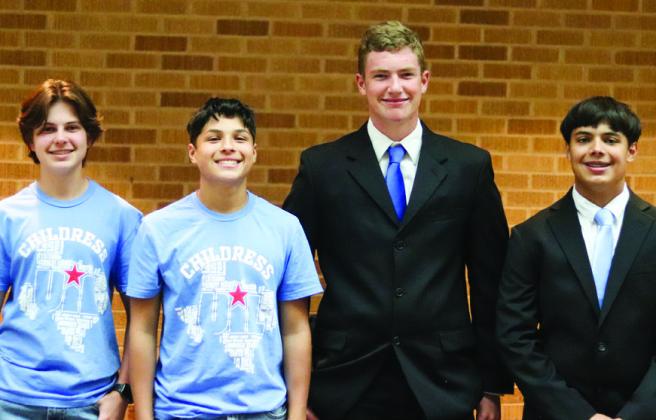 Childress students compete at regional academic meet