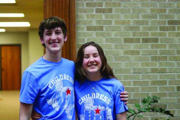 Childress students compete at regional academic meet