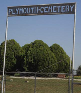 Plymouth Cemetery is located one mile west of Samnorwood and one mile south.