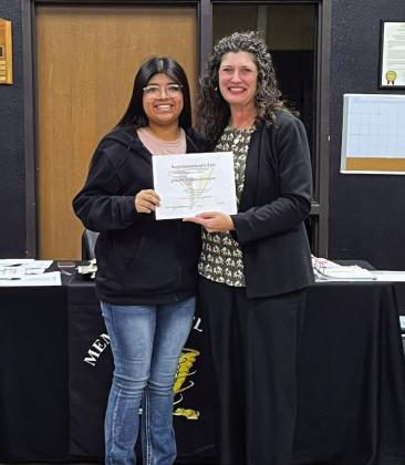 Joslyn Cobos-Esteban, 10th grade