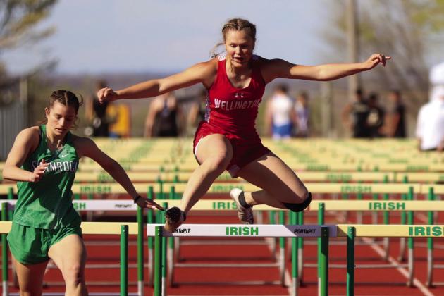 Wellington competes at St.Patrick’s Day Relays