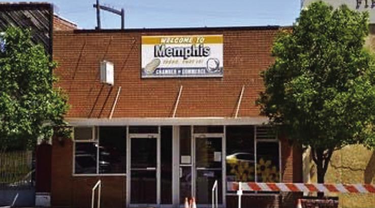 The Memphis Chamber of Commerce is located at 515 W. Main St.