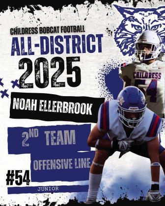 Noah Ellerbrook, Second Team Offensive Lineman