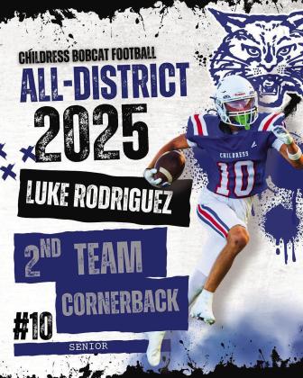 Luke Rodriguez, Second Team Cornerback