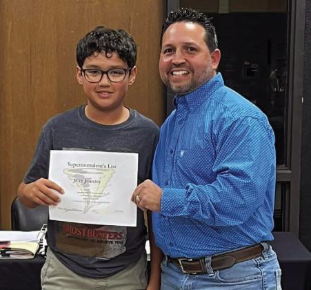 Jett Jurado, seventh grade