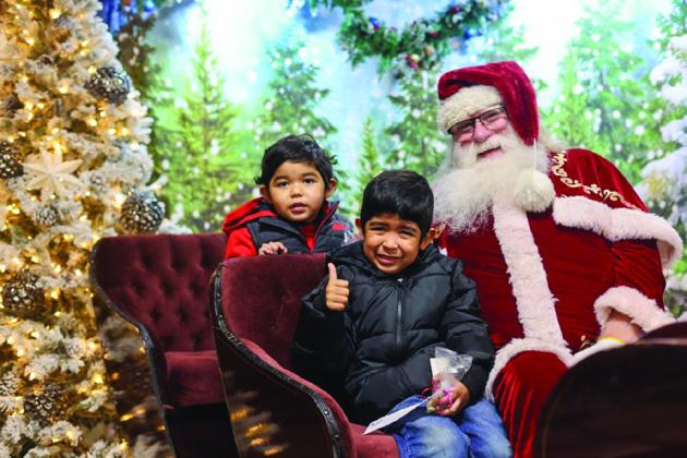 ‘He’s making a list; he’s checking it twice’
