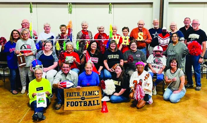 Wellington senior citizens conduct grid iron social