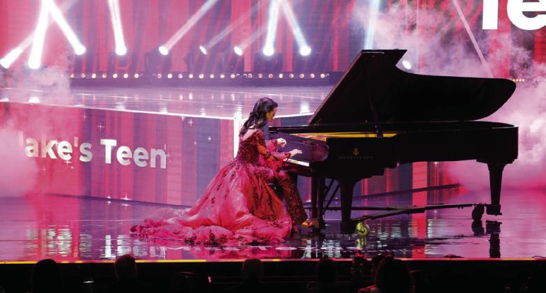Her favorite part of the pageant, Summer Owens performs a rendition of Malagueña by Ernesto Lecona on the piano for her talent.