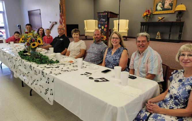 First Baptist Church of Childress thanks Kerry Wood for 33 years of service