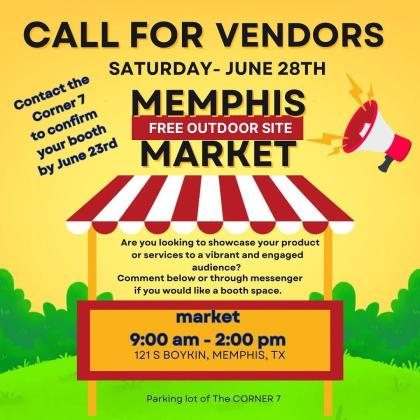Memphis Market calling all vendors