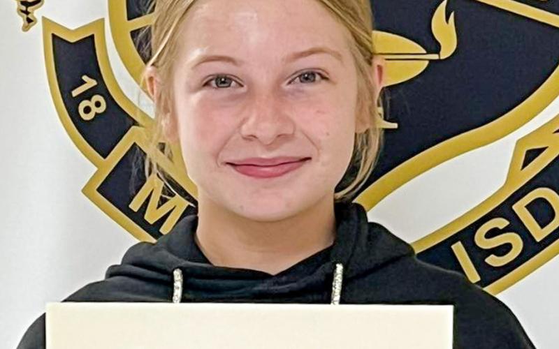 Baylee Altman, eighth grade