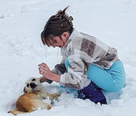 Snow day brings birthday fun