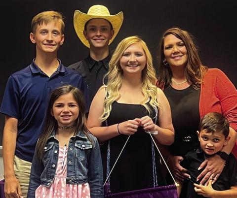 Childress’ Bradley sworn in as President-Elect of the Iota Theta Chapter of Kappa Delta Pi