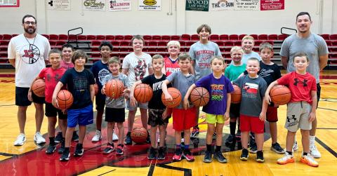 Future Skyrockets sharpen basketball skills