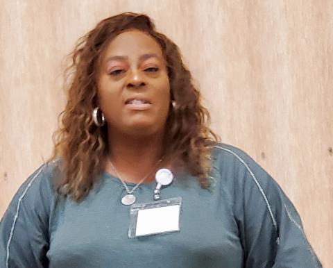 The Memphis Lions Club welcomes new Memphis Convalescent Center Administrator Victoria “Tori” Cisse Wednesday, June 4 at the Memphis Community Center. Cisse presented a program to the Lions, as well as joined the club. Courtesy Photo