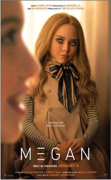 “Megan” will show at the Palace Theater at 7 p.m. Friday, April. For text alerts, text “MOVIE” to 323-579-2011. Courtesy Graphic