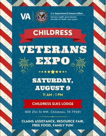  Amarillo VA Health Care System to  host Childress Veterans Expo