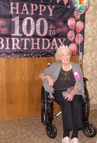 Any birthday is special, however, the 100th anniversary of one’s birth is deemed extraordinary, calling for a special celebration. Betty Payton’s daughter and son-in-law, Ann and Davis Ricks, did the honors, hosting an extravaganza Sunday, Sept. 28 at Childress Methodist Church. 