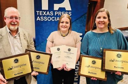 Intrepid wins state press awards