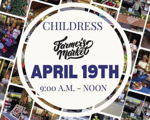 Childress Farmers Market to open season Saturday