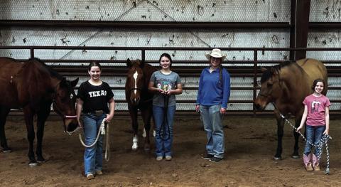 Youth partake in equine venture