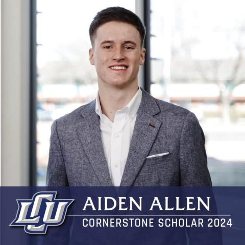 Childress’Allen recognized as LCU Cornerstone Scholar