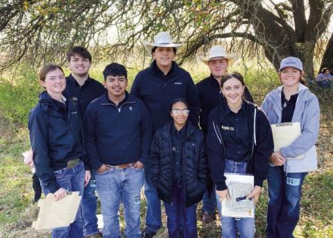 Memphis High School Future Farmers of America (FFA) Land and Homesite teams compete in the 53rd Annual Tarleton State Invitational Career and Development Events (CDEs) Thursday, March 27 in Stephenville. Memphis ISD