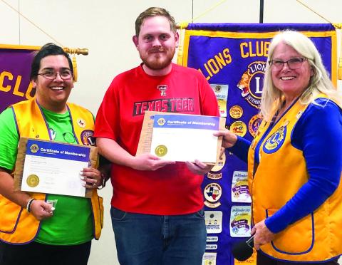 Wellington Lions Club recognizes new members