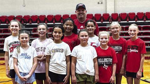 Lady Rocket Basketball campers create new