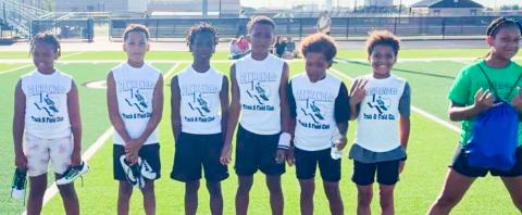 Texas Panhandle Track and Field Club recently competed in the RUN West Texas Summer Track Meet Saturday, June 20 at Bushland High School, bringing home 10 gold medals. C0URTESY PHOTO