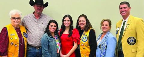 O’Rear makes appearance at Lions District 2-T1 Queen Contest