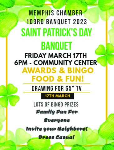 Memphis Chamber Banquet to be held March 17