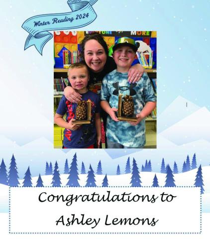 Lemons’household wins Winter Reading accolade