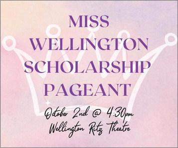 Organized by former queens, the 2022 Miss Wellington Scholarship Pageant will take place at the Ritz Theatre rather than the traditional Wellington High School Auditorium. Contestants will be featured in the Friday, Sept. 30 issue of “The Sun.” Courtesy Image