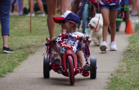 Youth celebrate Fourth of July with Party in the Park