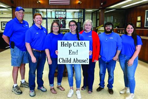 CASA of the Rolling Plains celebrates Child Abuse Prevention Month