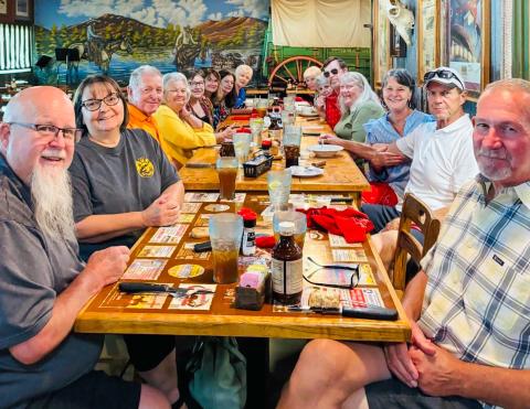 Wellington senior citizens travel to McLean’s Red River Steakhouse