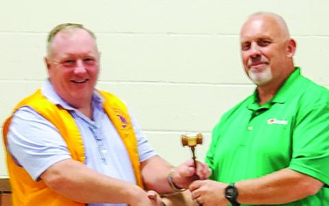 Memphis Lions Club ‘passes the gavel’