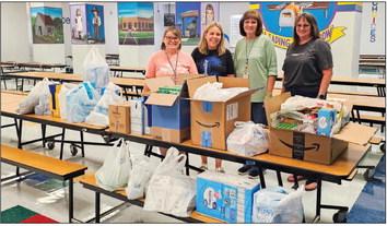 GBA makes donation to Childress Elementary School